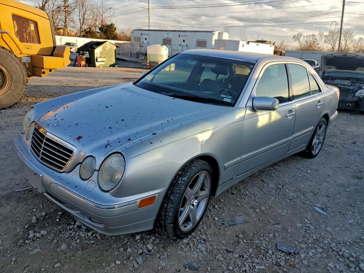 2000 Mercedes-benz E 430 Серебряный vin: WDBJF83J5YX033230