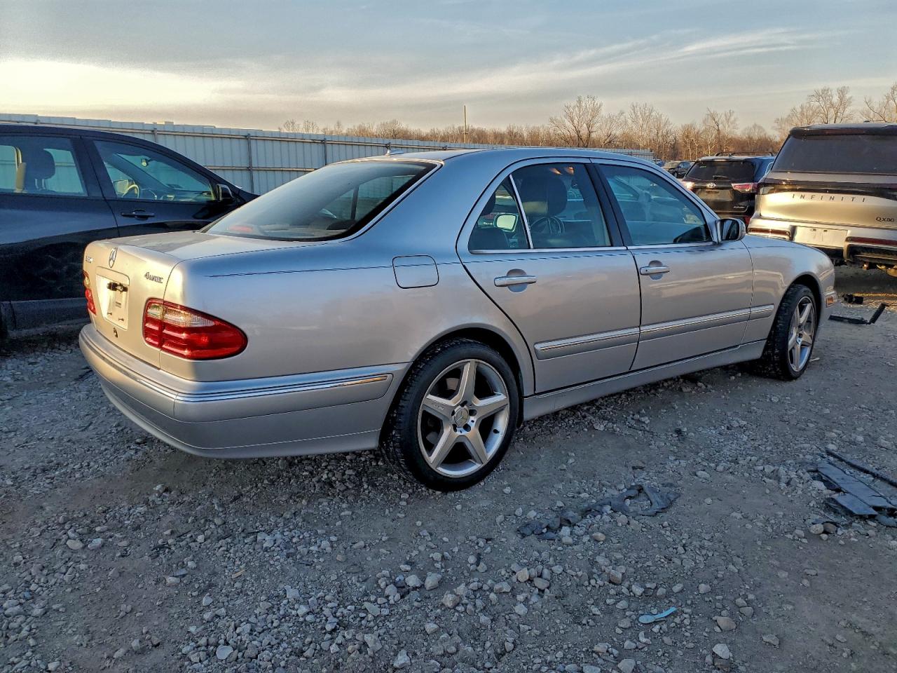 2000 Mercedes-benz E 430 Серебряный vin: WDBJF83J5YX033230