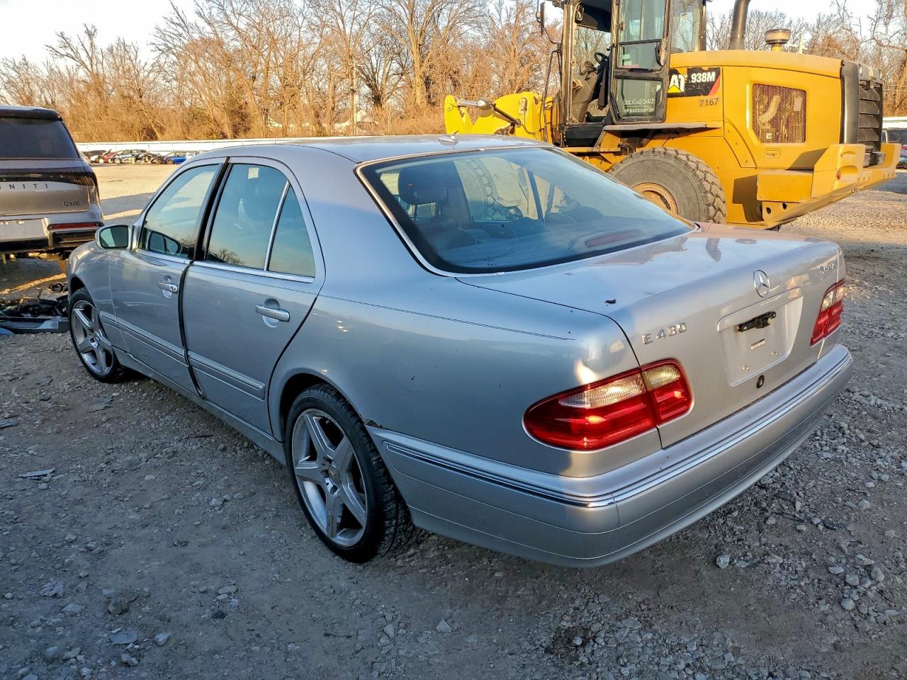 2000 Mercedes-benz E 430 Серебряный vin: WDBJF83J5YX033230