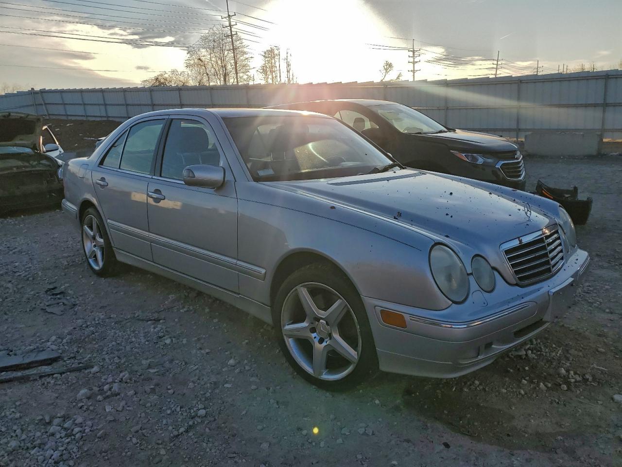 2000 Mercedes-benz E 430 Серебряный vin: WDBJF83J5YX033230