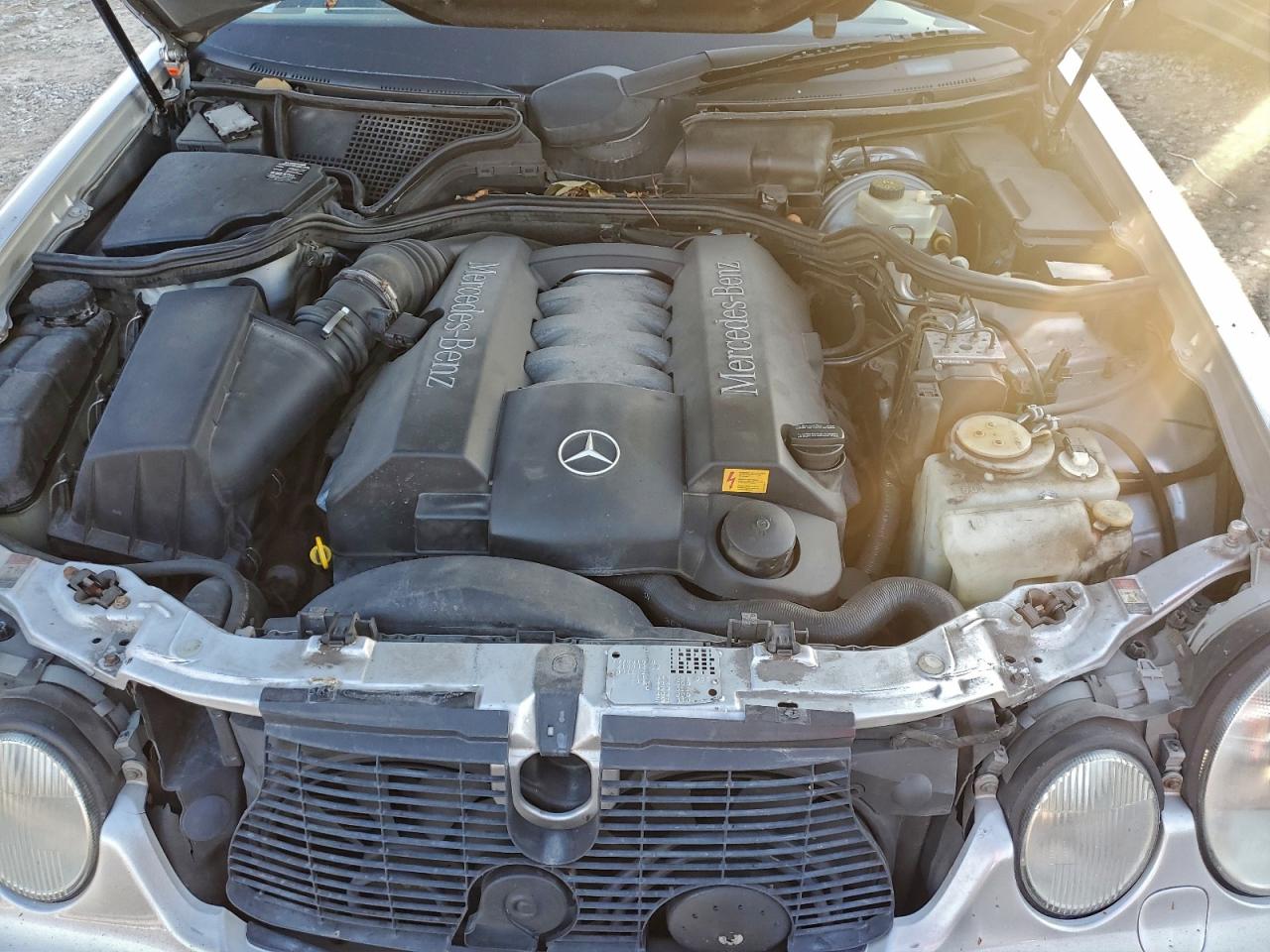 2000 Mercedes-benz E 430 Серебряный vin: WDBJF83J5YX033230