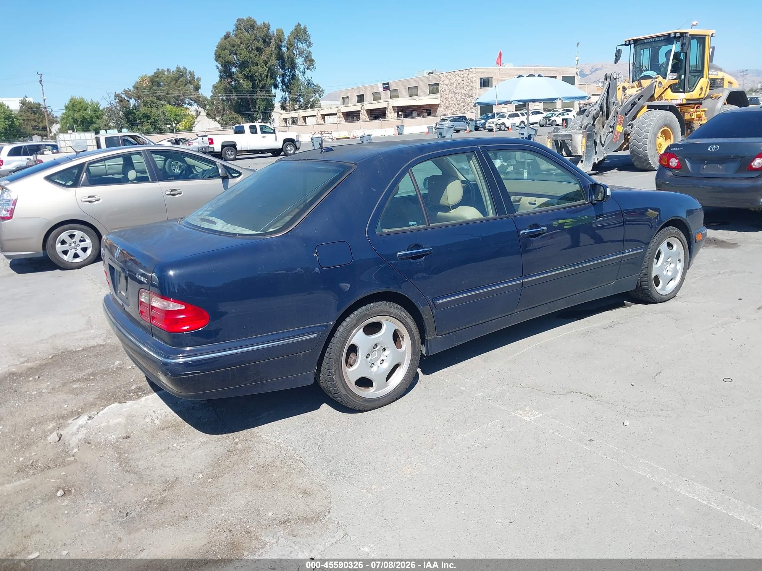 2001 Mercedes-benz E 430 4m Dark Blue vin: WDBJF83J61X053136