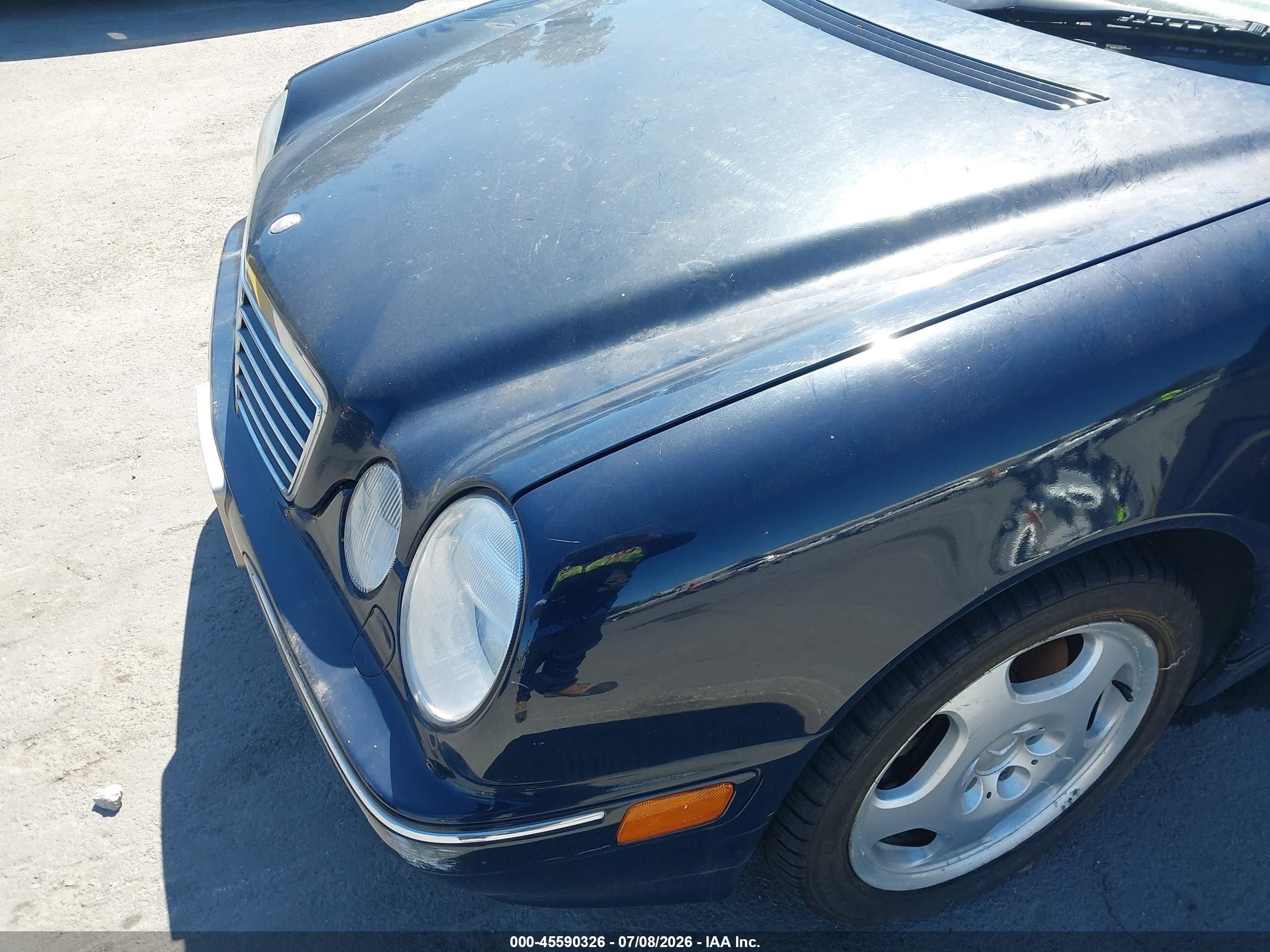 2001 Mercedes-benz E 430 4m Dark Blue vin: WDBJF83J61X053136