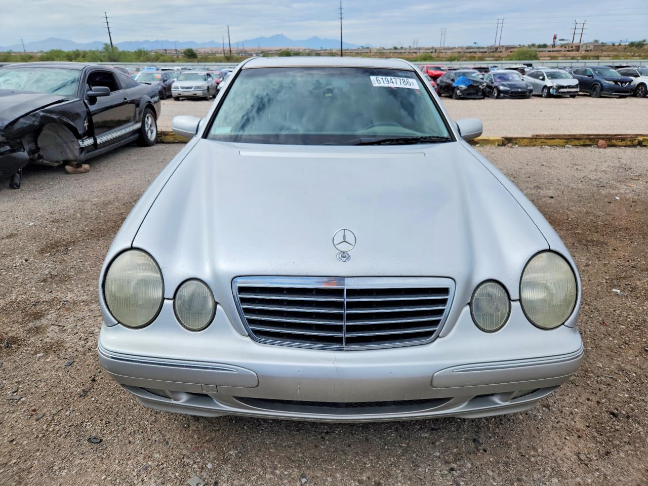 2000 Mercedes-benz E 430 Silver vin: WDBJF83J6YX034323
