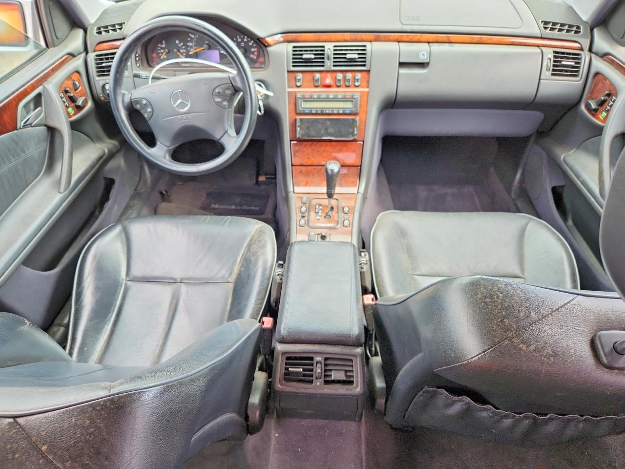 2000 Mercedes-benz E 430 Silver vin: WDBJF83J6YX034323