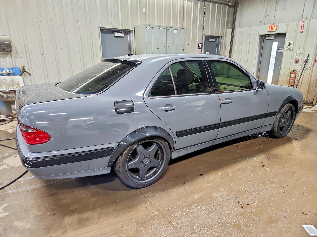 2001 Mercedes-benz E 430 Gray vin: WDBJF83J71X046860