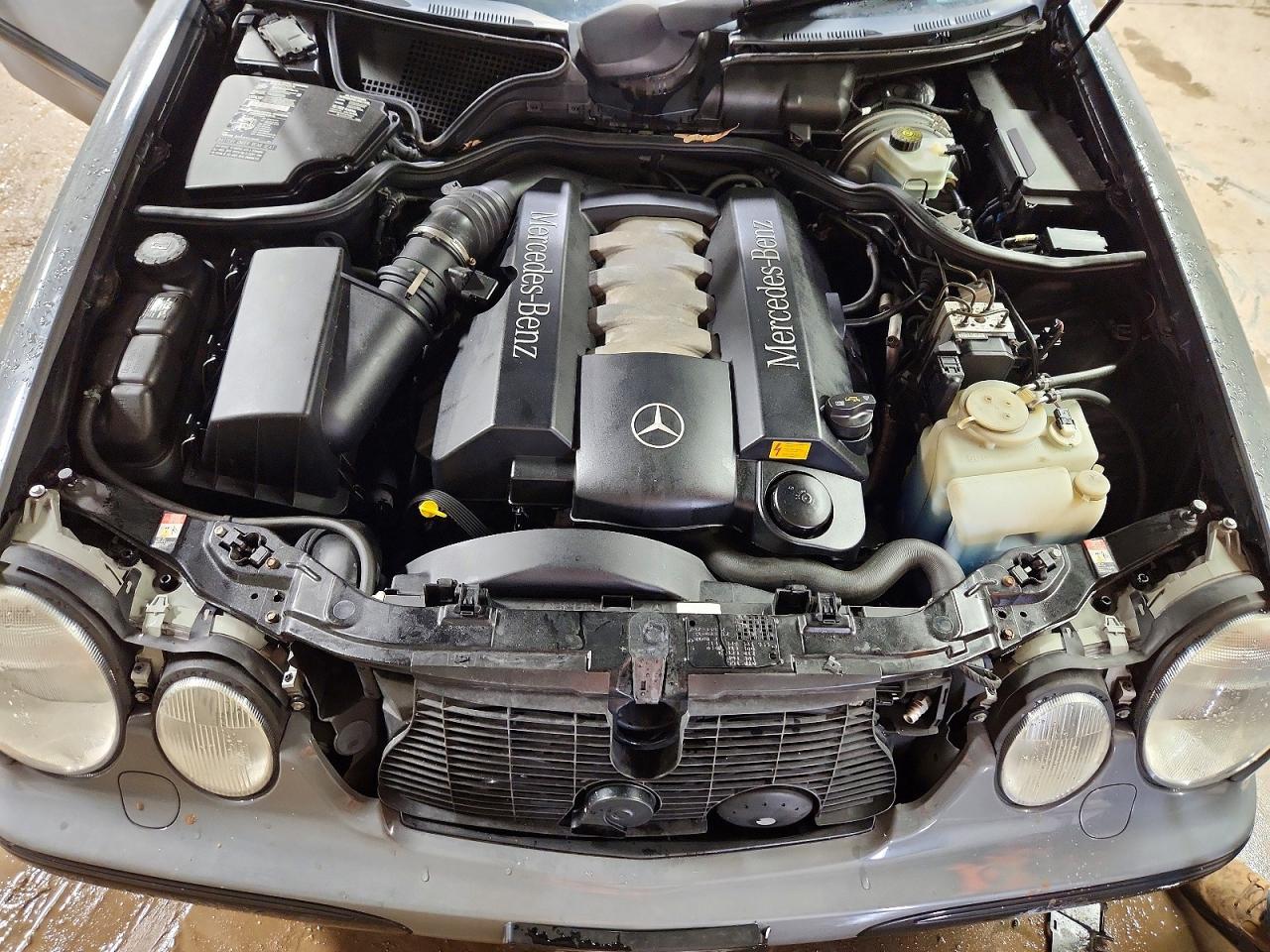 2001 Mercedes-benz E 430 Gray vin: WDBJF83J71X046860