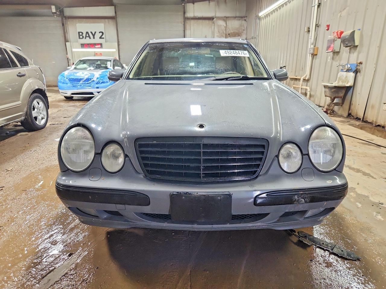 2001 Mercedes-benz E 430 Gray vin: WDBJF83J71X046860