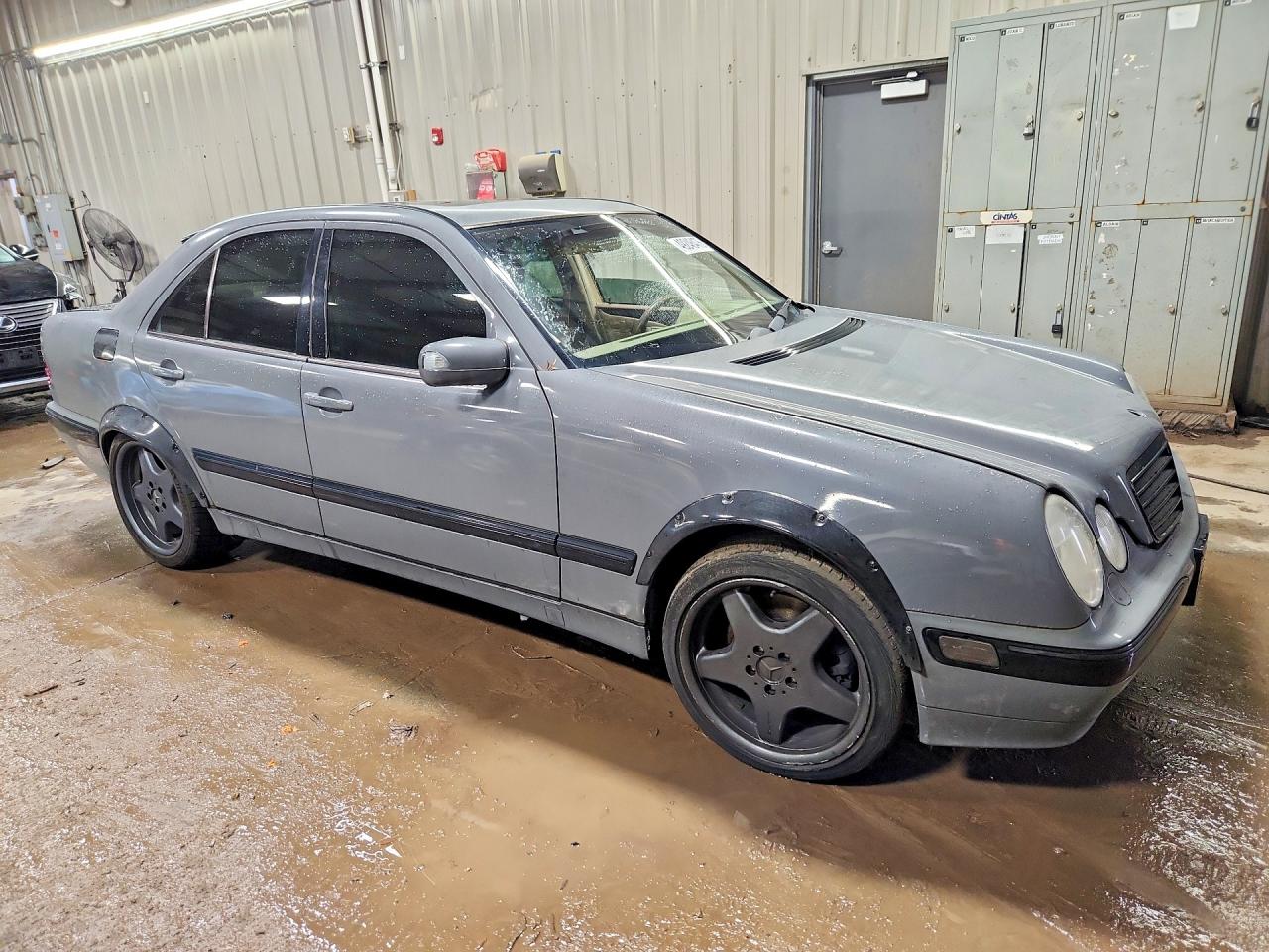 2001 Mercedes-benz E 430 Gray vin: WDBJF83J71X046860