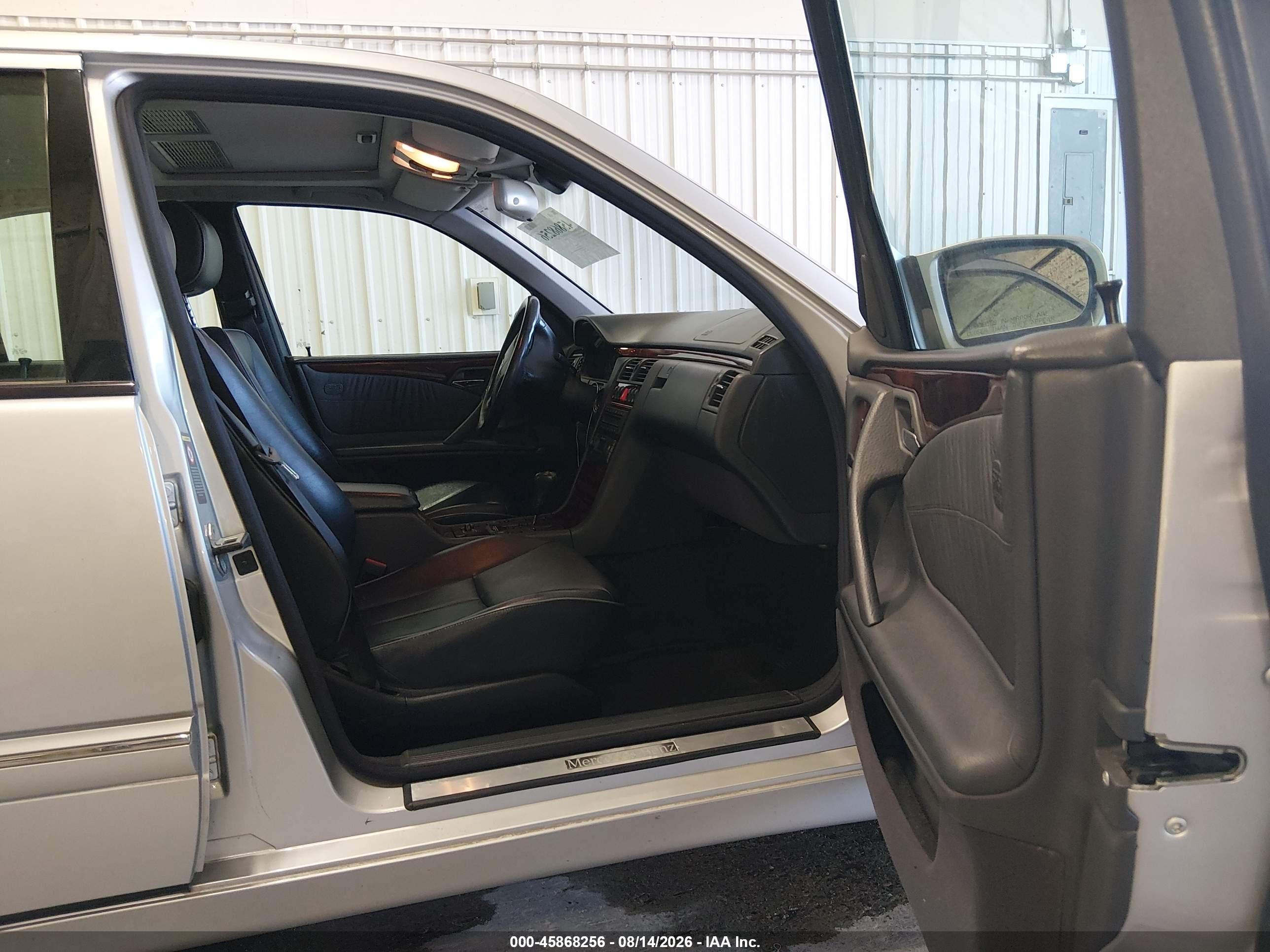 2000 Mercedes-benz E 430 4m Silver vin: WDBJF83J8YX033609