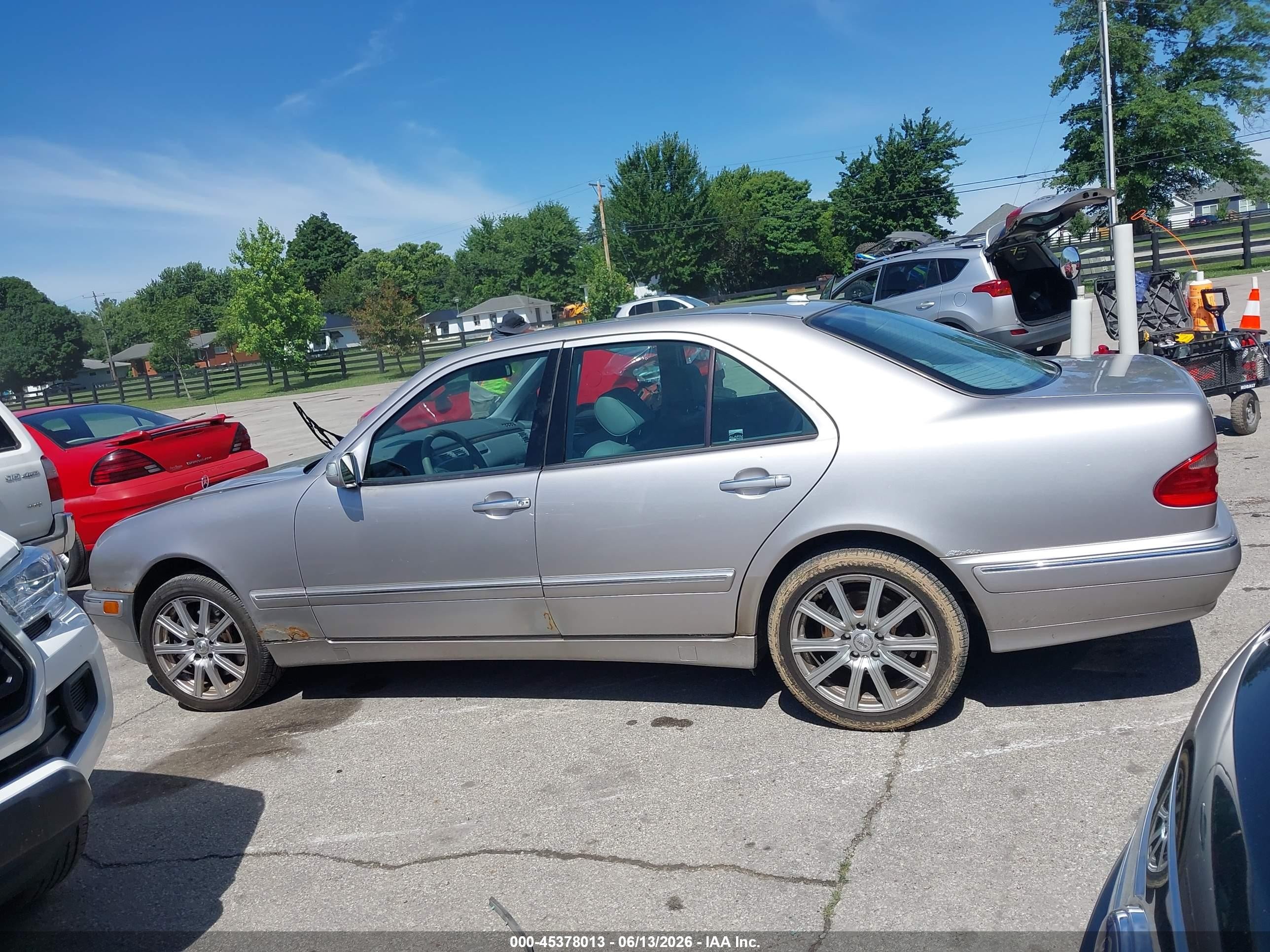 2002 Mercedes-benz E 430 4m/4m Special Edition Silver vin: WDBJF83JX2X069650