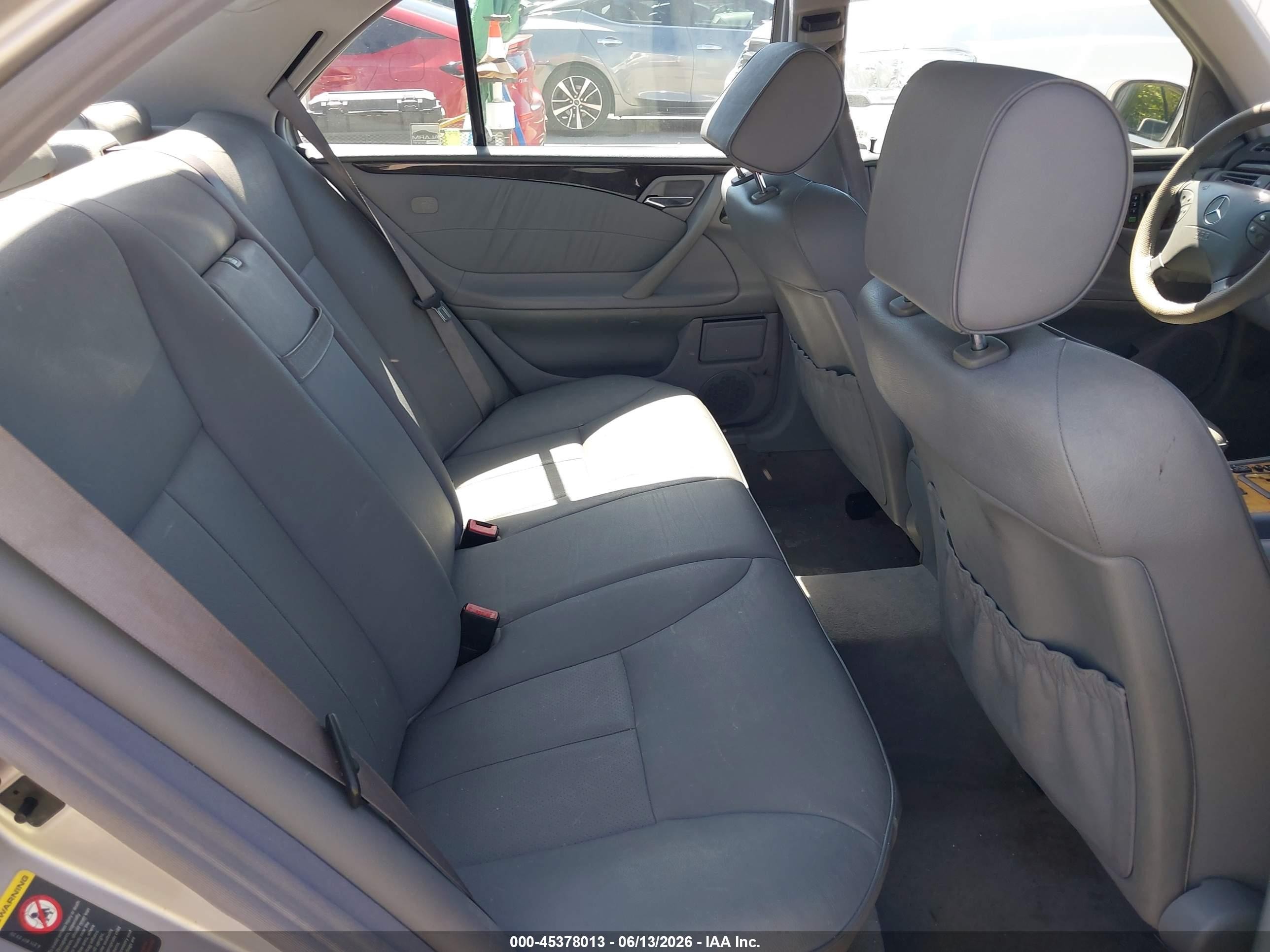 2002 Mercedes-benz E 430 4m/4m Special Edition Silver vin: WDBJF83JX2X069650