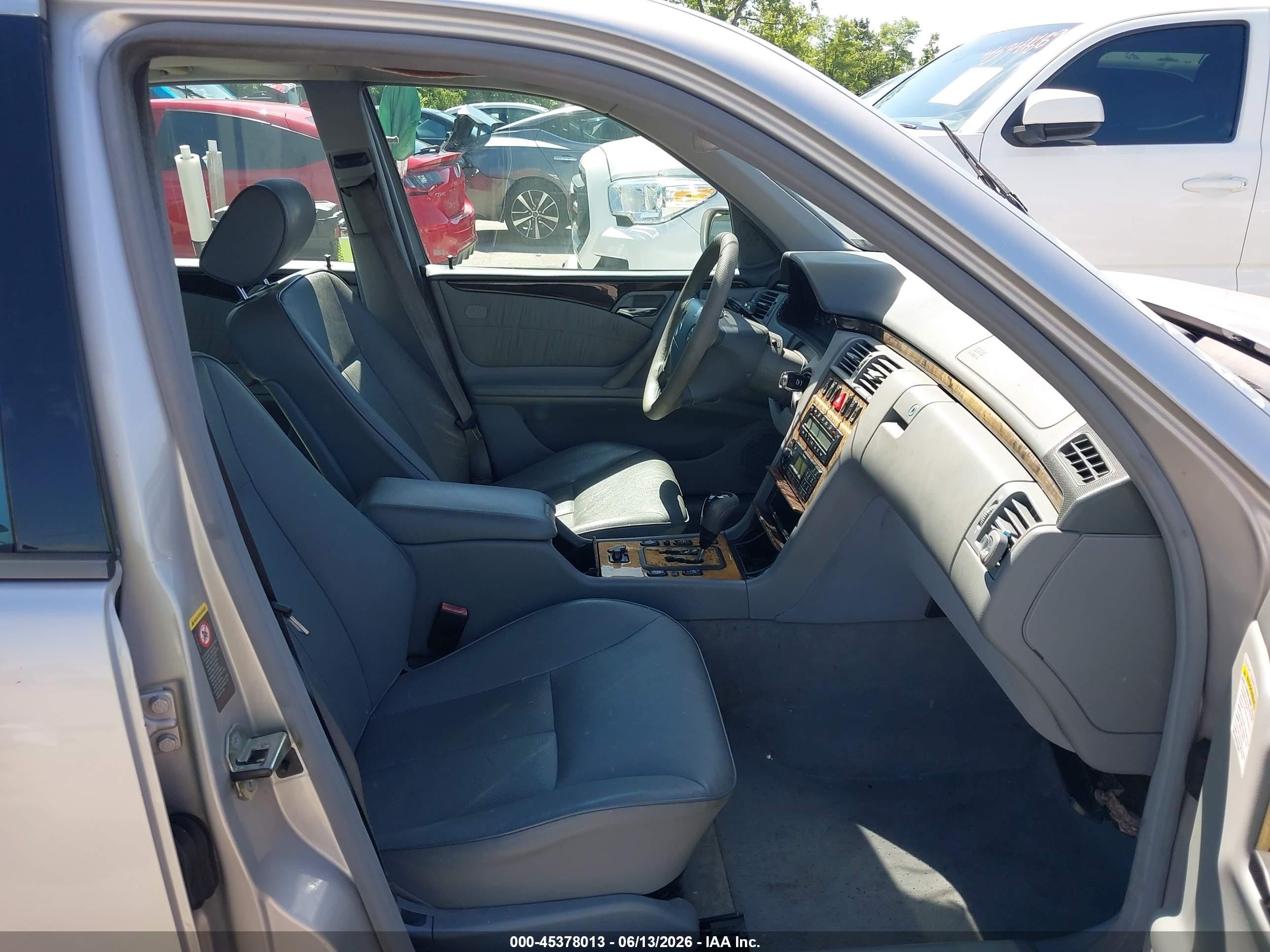 2002 Mercedes-benz E 430 4m/4m Special Edition Silver vin: WDBJF83JX2X069650