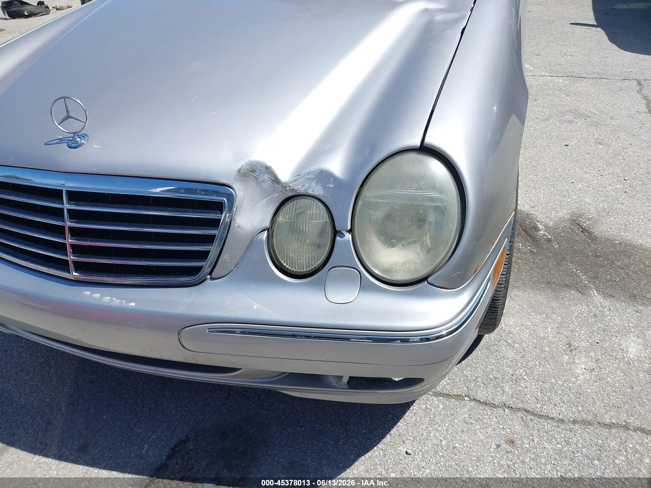 2002 Mercedes-benz E 430 4m/4m Special Edition Silver vin: WDBJF83JX2X069650