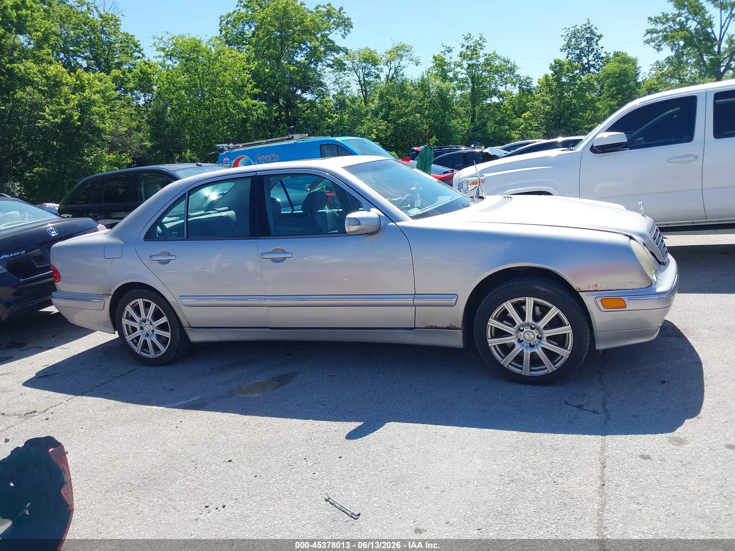 2002 Mercedes-benz E 430 4m/4m Special Edition Silver vin: WDBJF83JX2X069650