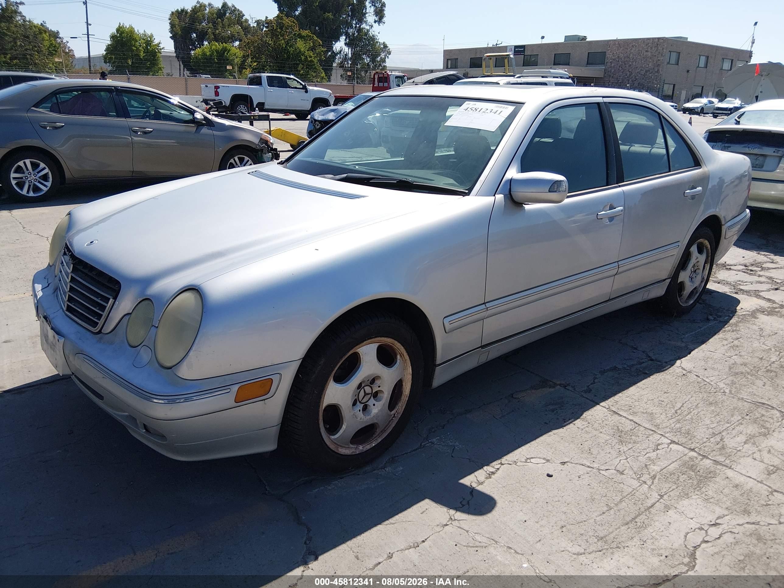 2002 Mercedes-benz E 430 4m/4m Special Edition Silver vin: WDBJF83JX2X078350
