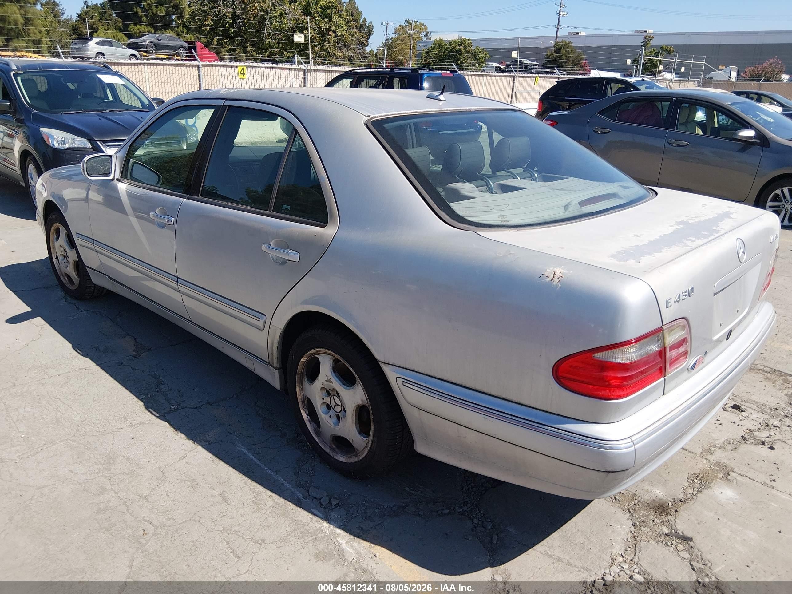 2002 Mercedes-benz E 430 4m/4m Special Edition Silver vin: WDBJF83JX2X078350