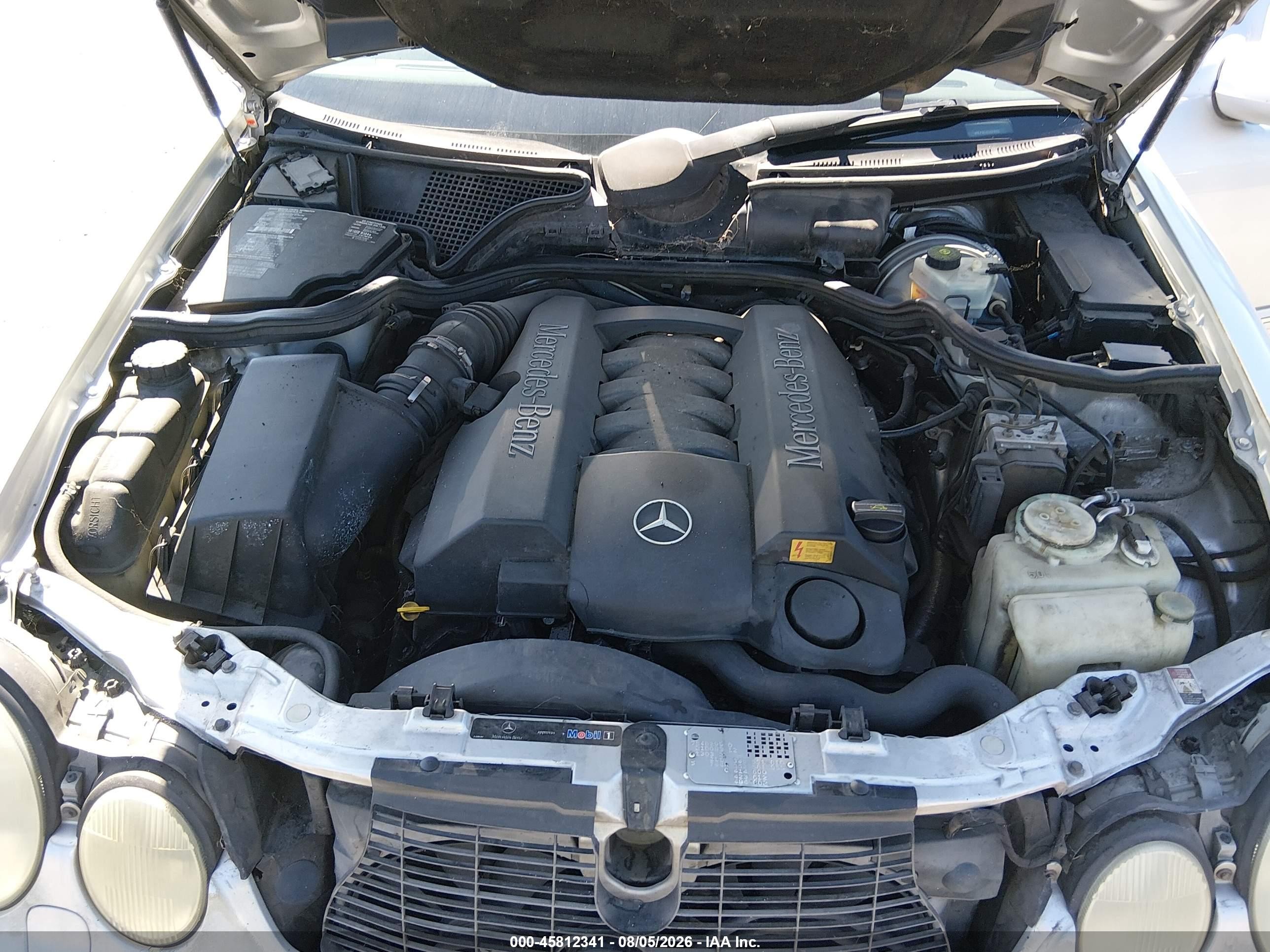 2002 Mercedes-benz E 430 4m/4m Special Edition Silver vin: WDBJF83JX2X078350