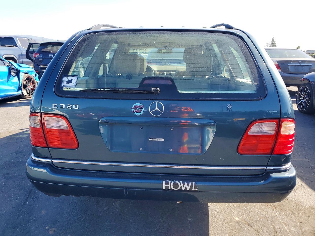 1999 Mercedes-benz E 320 Teal vin: WDBJH65F2XA842869