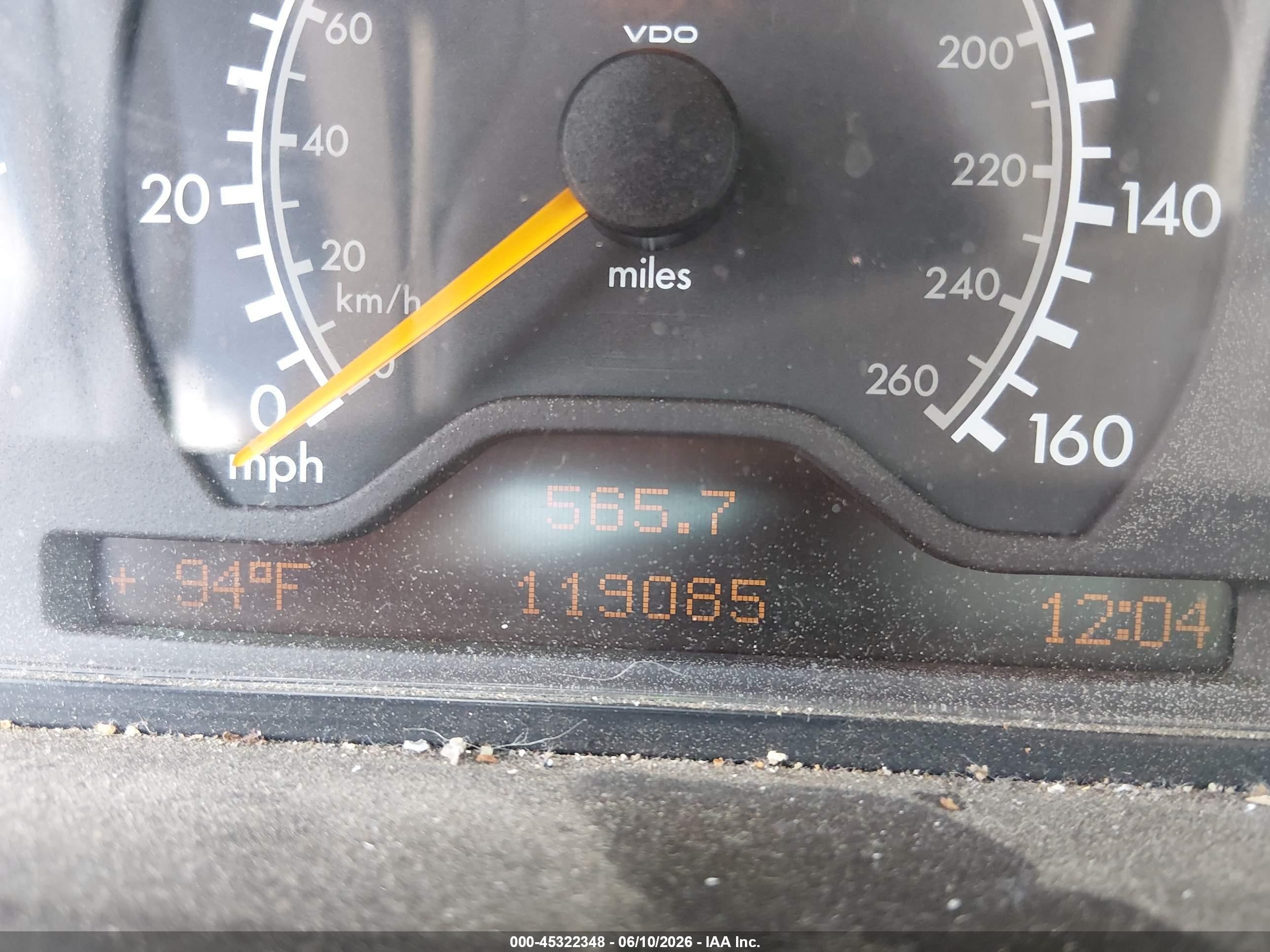 1998 Mercedes-benz E 320   Tan vin: WDBJH65F3WA663819