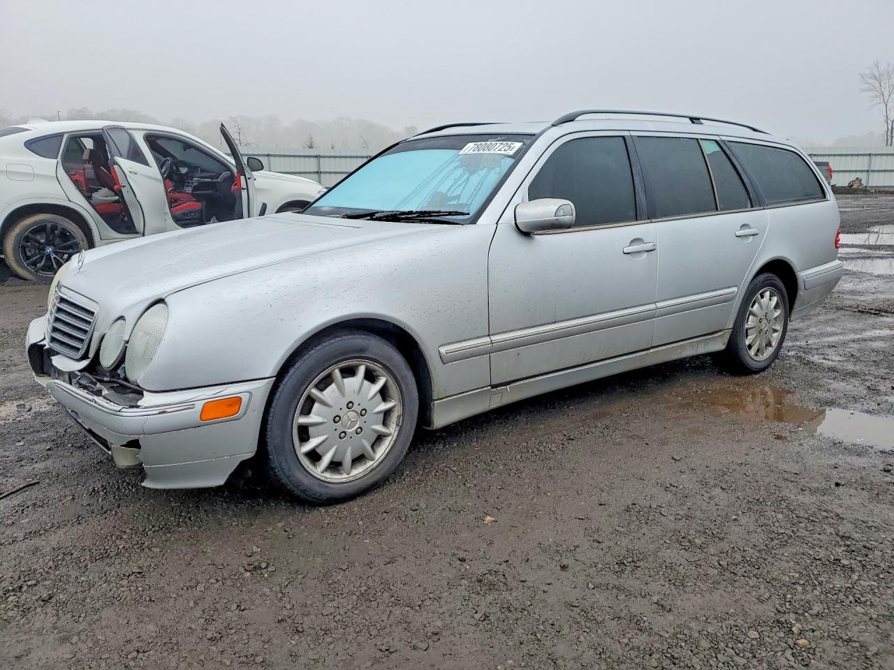 2000 Mercedes-benz E 320 Silver vin: WDBJH65J3YA980880