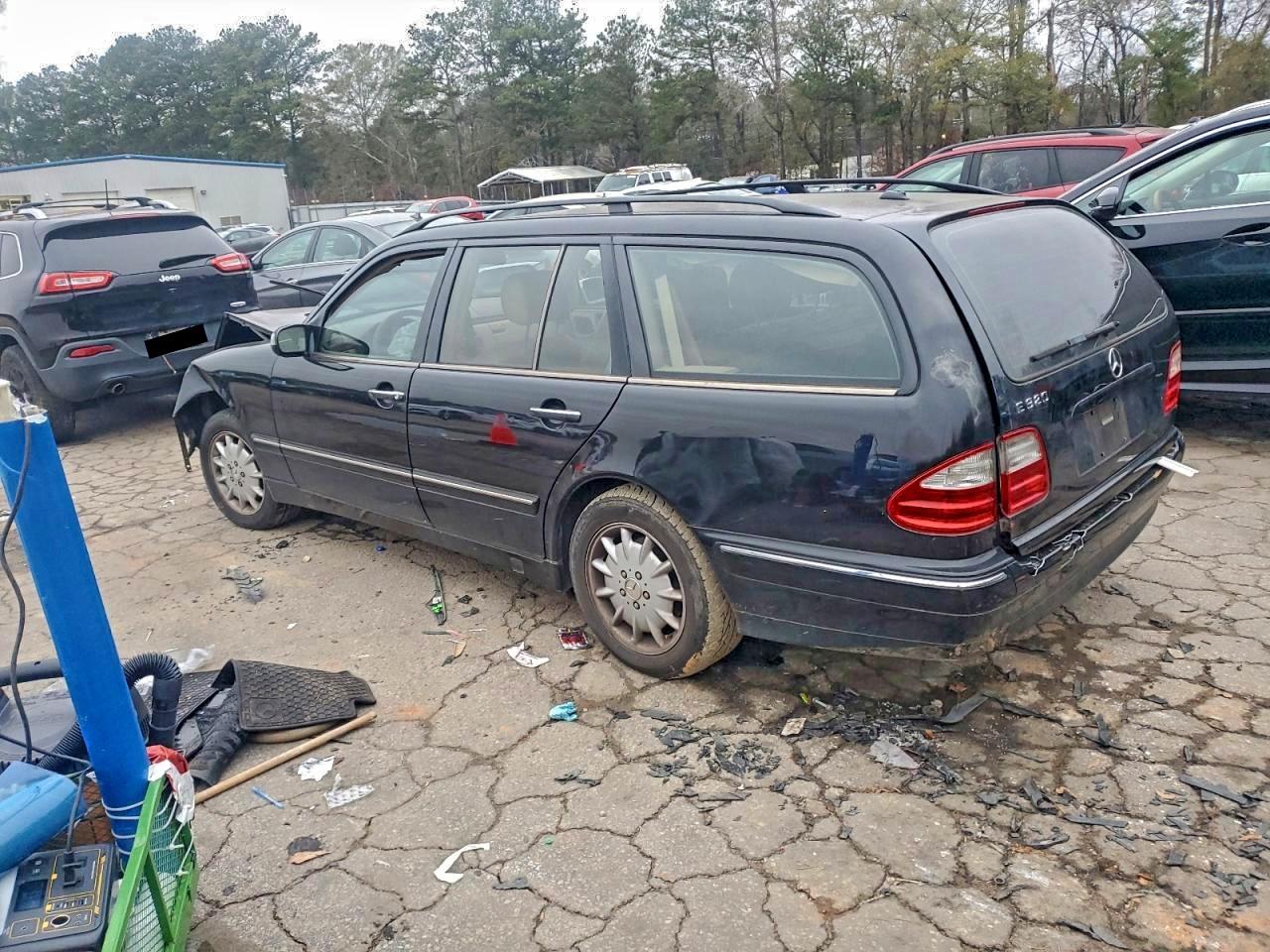 2000 Mercedes-benz E 320 Черный vin: WDBJH65J9YB102199