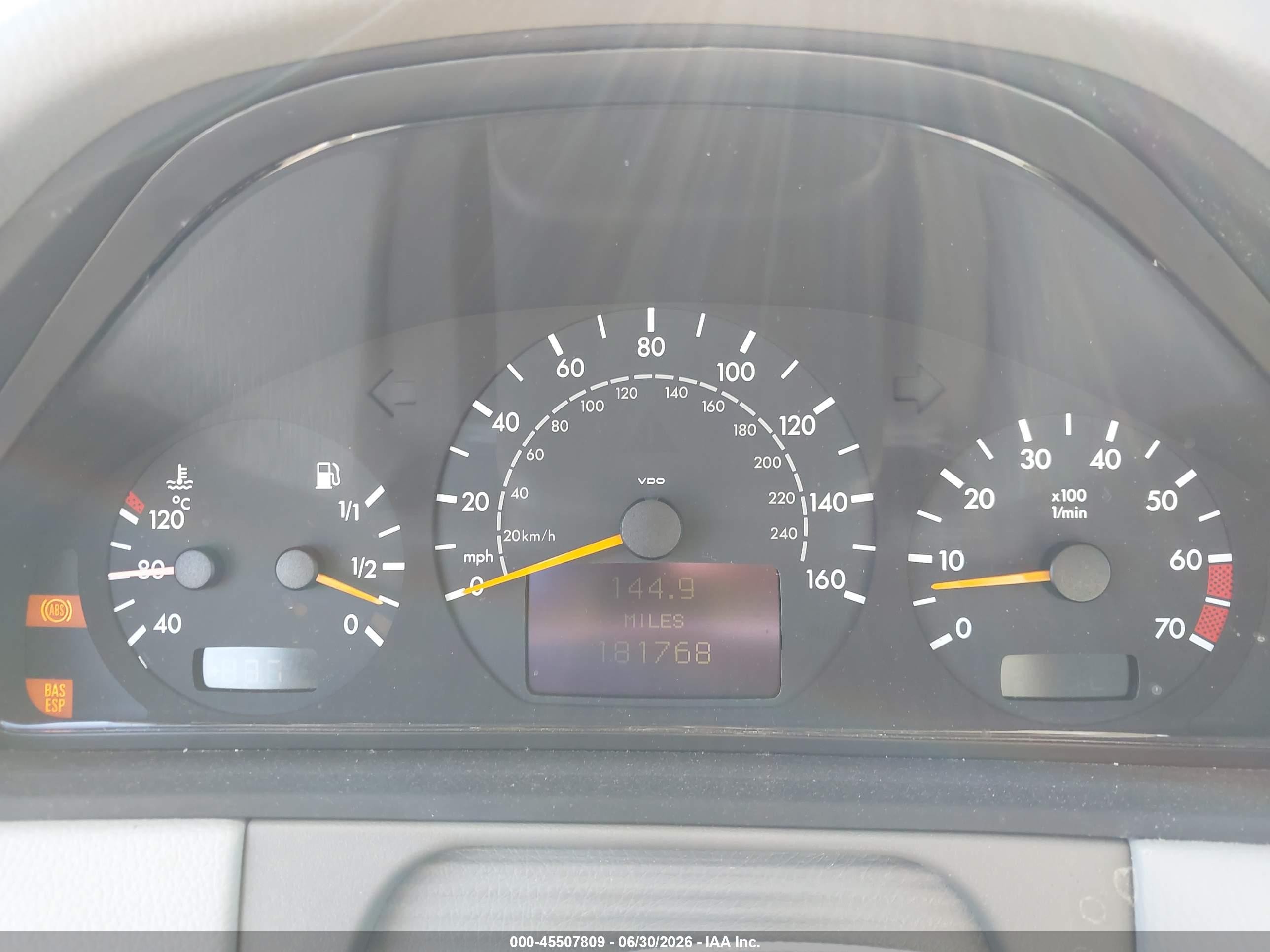 2002 Mercedes-benz E 320 4m Black vin: WDBJH82J02X070737
