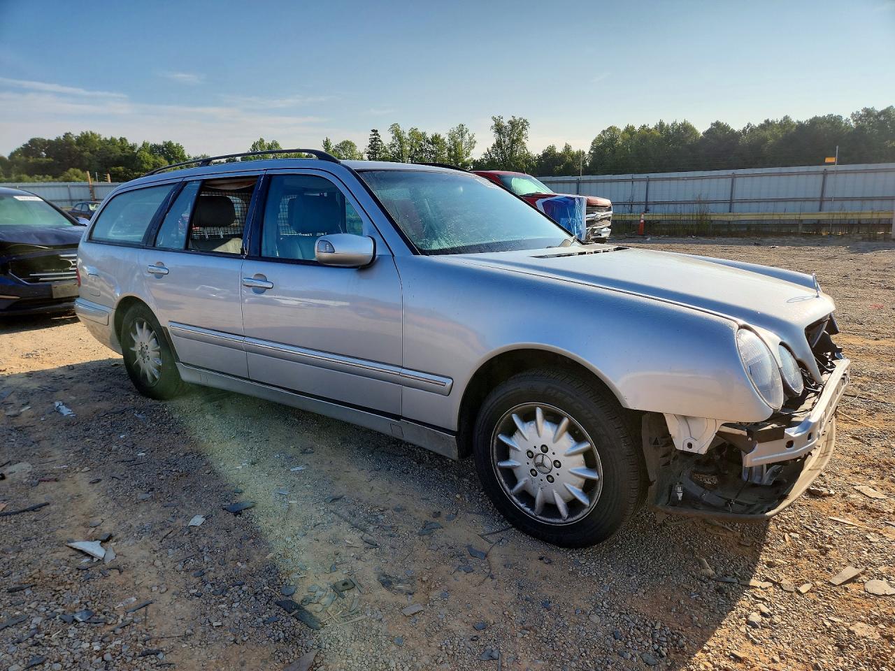 2001 Mercedes-benz E 320 4matic Silver vin: WDBJH82J21X045997