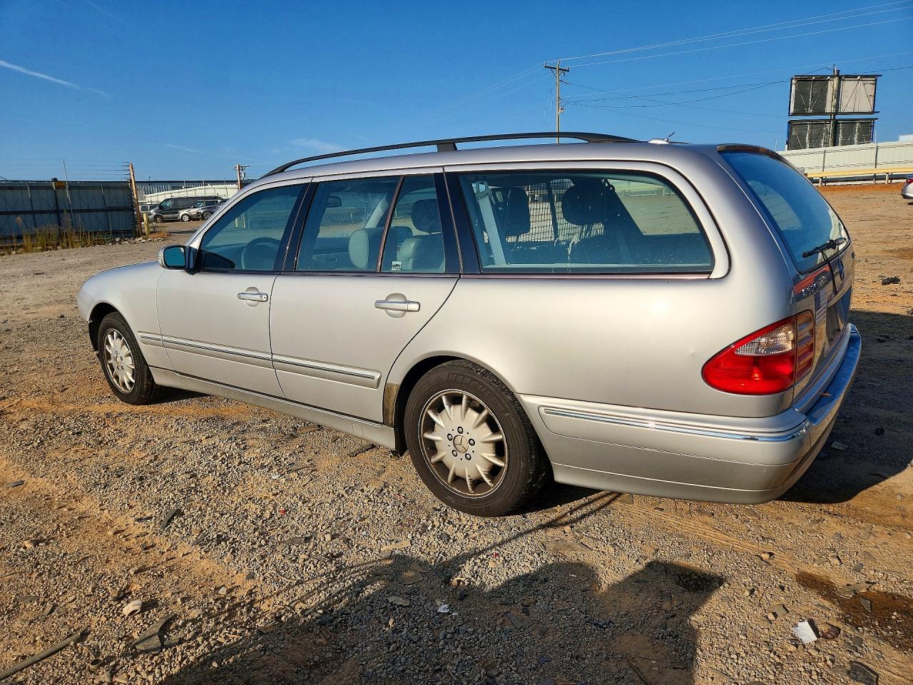 2001 Mercedes-benz E 320 4matic Silver vin: WDBJH82J21X045997