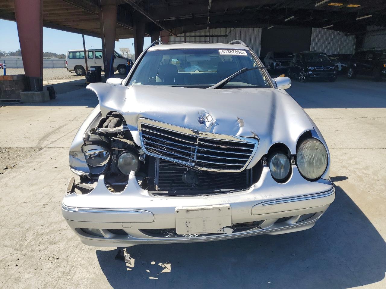 2001 Mercedes-benz E 320 4matic Silver vin: WDBJH82J21X051038