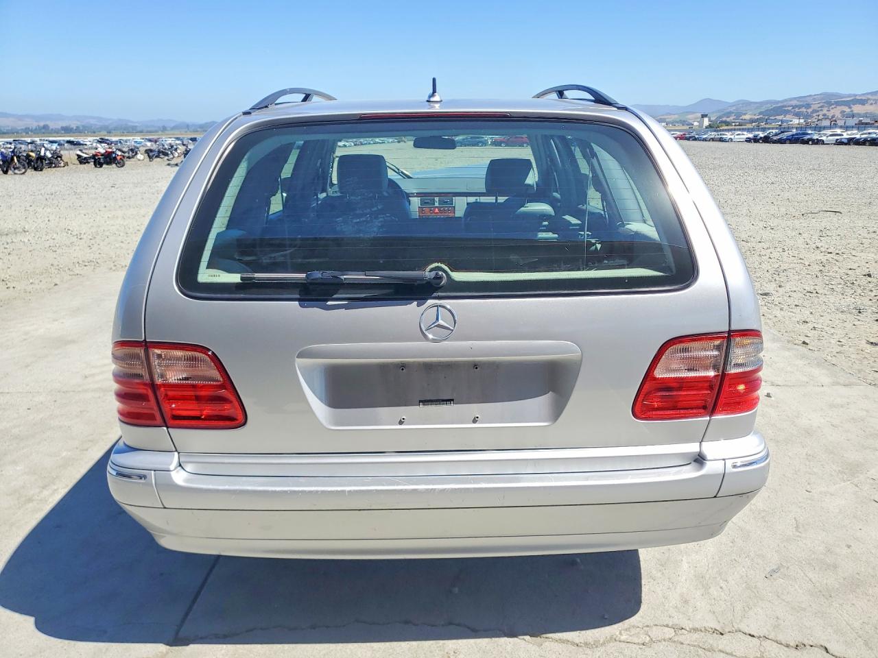 2001 Mercedes-benz E 320 4matic Silver vin: WDBJH82J21X051038
