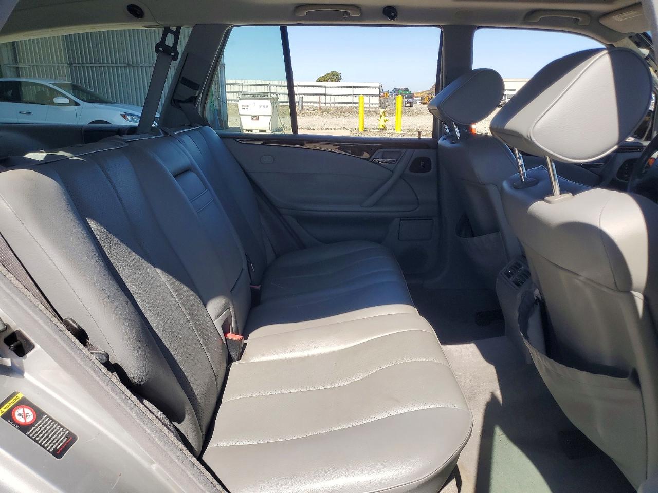2001 Mercedes-benz E 320 4matic Silver vin: WDBJH82J21X051038