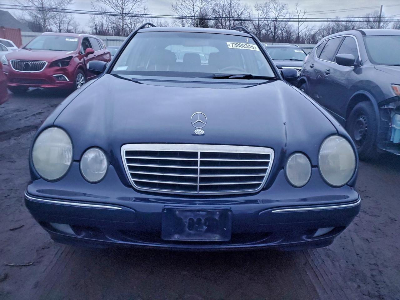 2002 Mercedes-benz E 320 4matic Blue vin: WDBJH82J52X065372