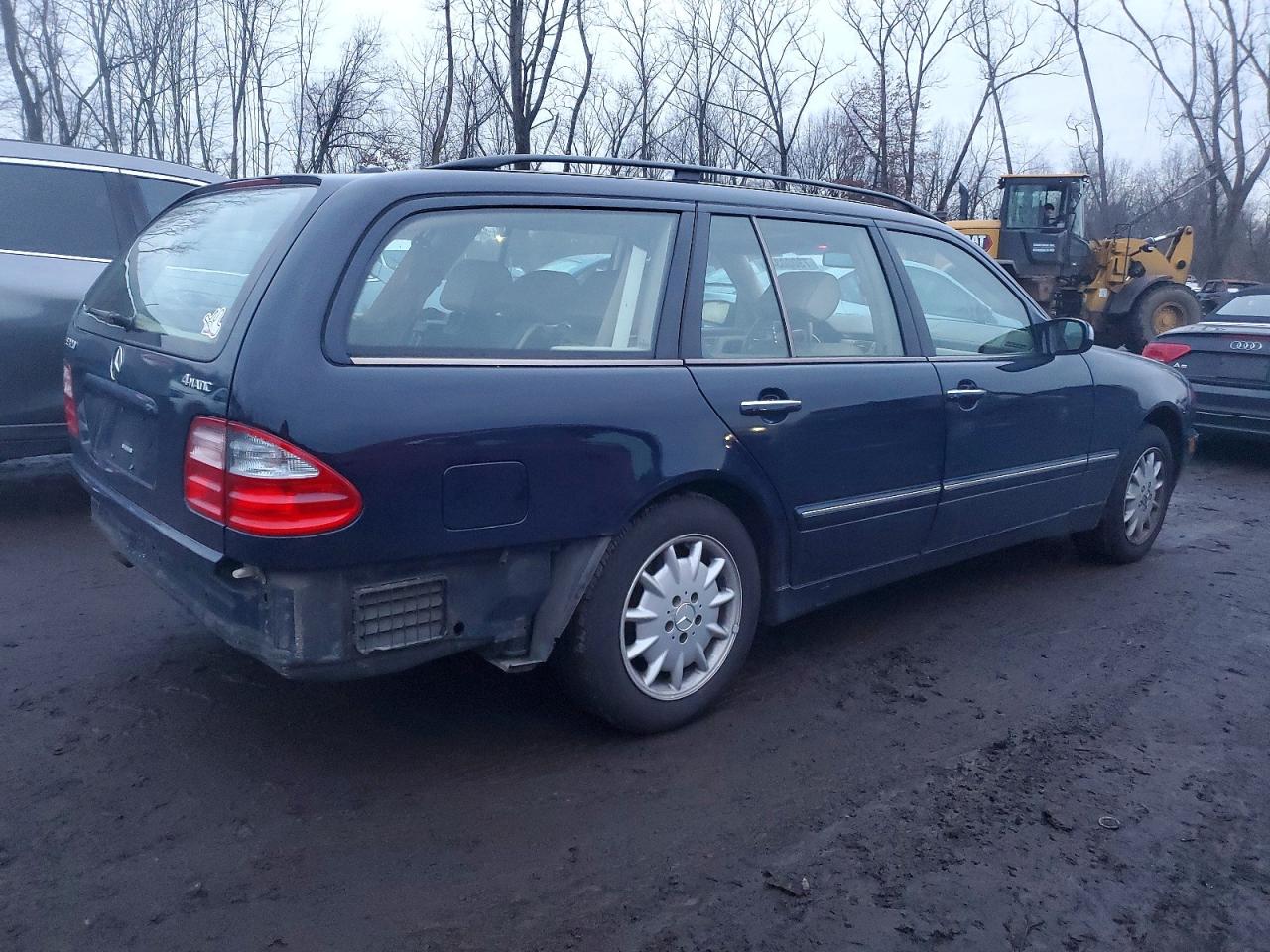2002 Mercedes-benz E 320 4matic Blue vin: WDBJH82J52X065372