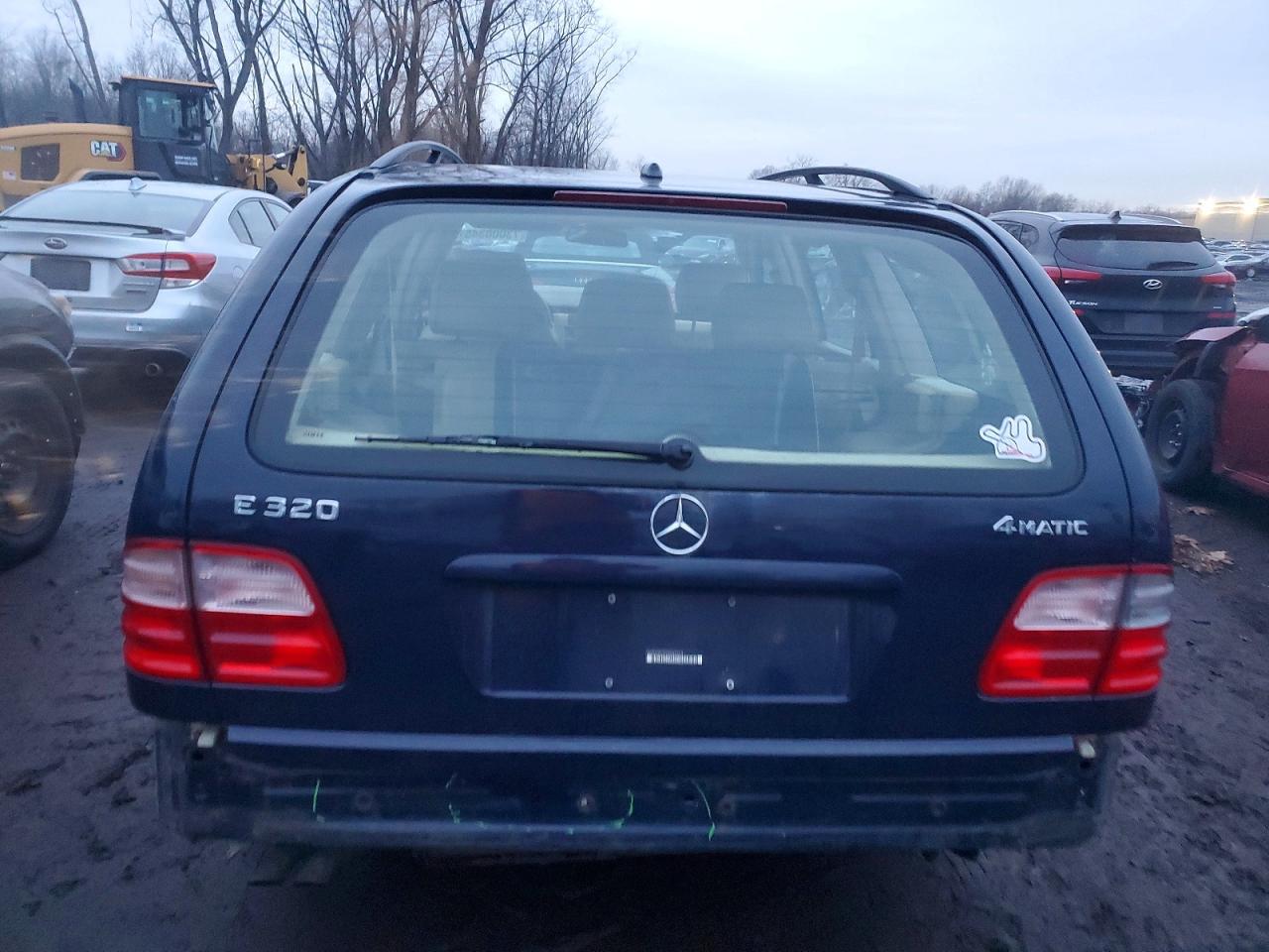 2002 Mercedes-benz E 320 4matic Blue vin: WDBJH82J52X065372