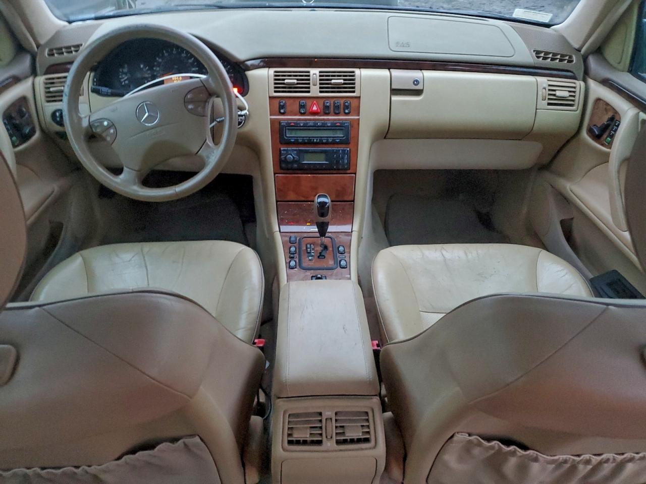 2002 Mercedes-benz E 320 4matic Blue vin: WDBJH82J52X065372