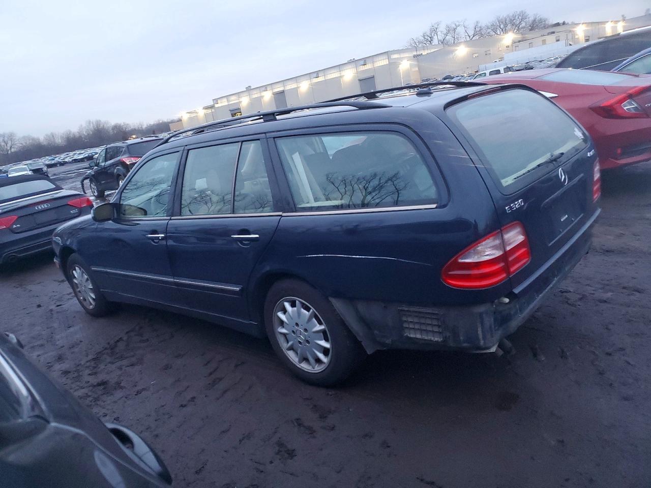 2002 Mercedes-benz E 320 4matic Blue vin: WDBJH82J52X065372