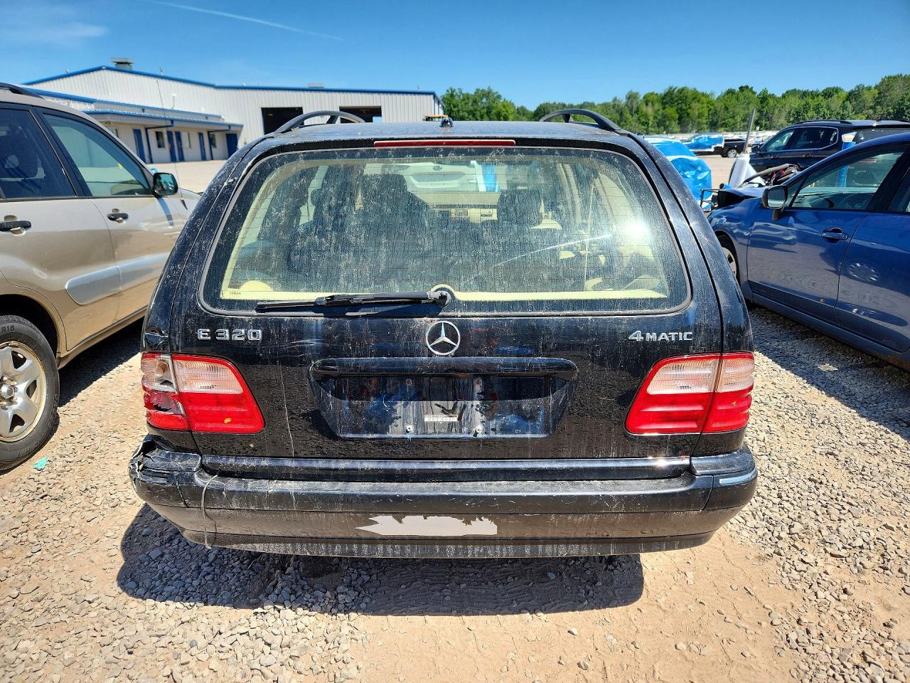 2002 Mercedes-benz E 320 4matic Black vin: WDBJH82J72X083095