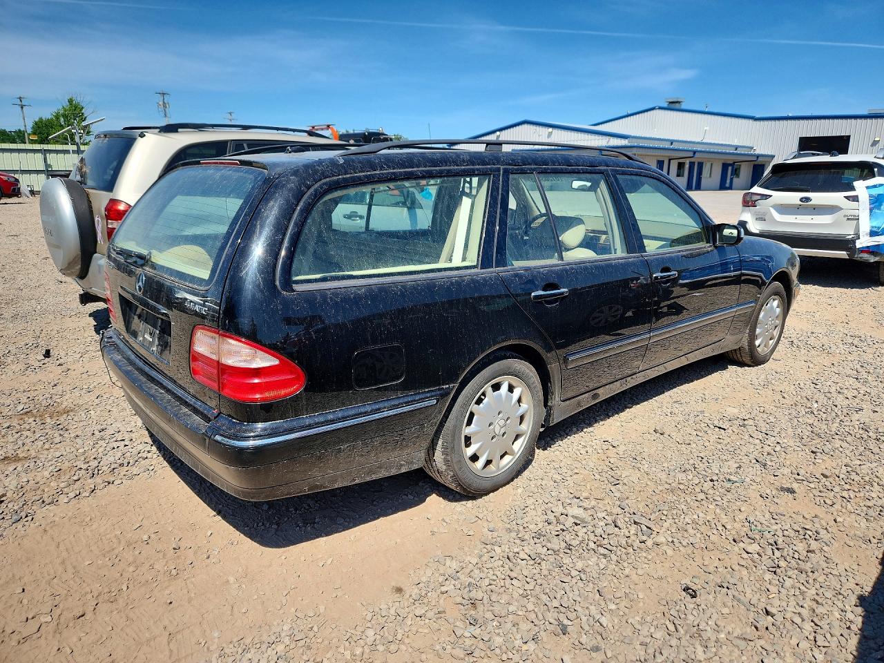 2002 Mercedes-benz E 320 4matic Black vin: WDBJH82J72X083095