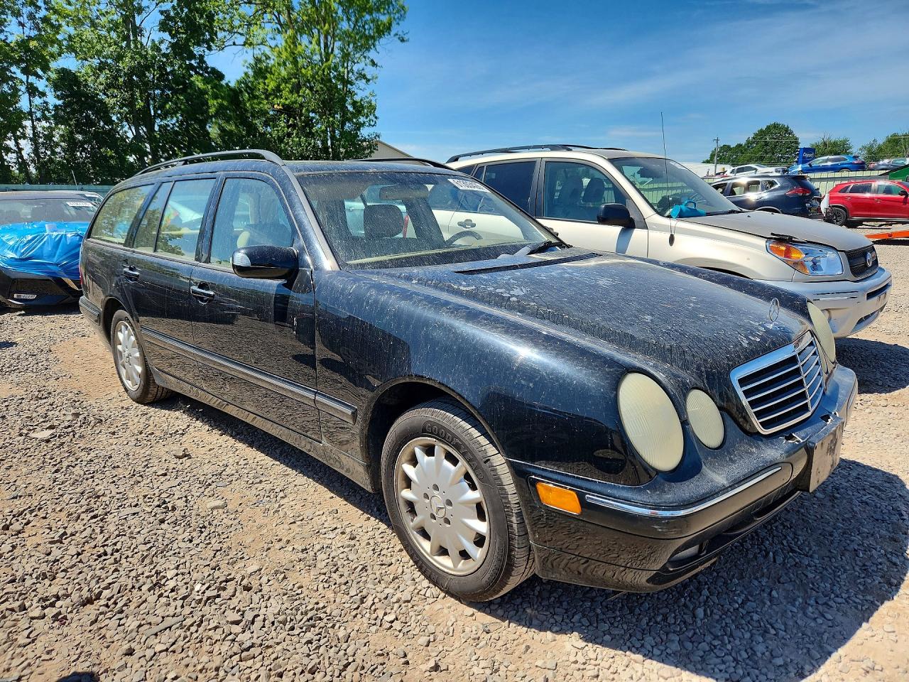 2002 Mercedes-benz E 320 4matic Black vin: WDBJH82J72X083095