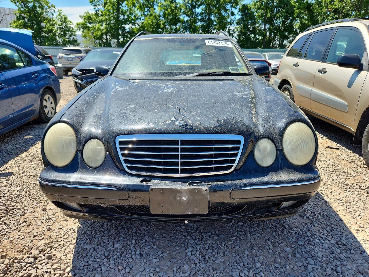 2002 Mercedes-benz E 320 4matic Black vin: WDBJH82J72X083095
