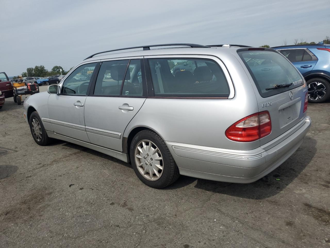 2000 Mercedes-benz E 320 4matic Silver vin: WDBJH82J7YX037338