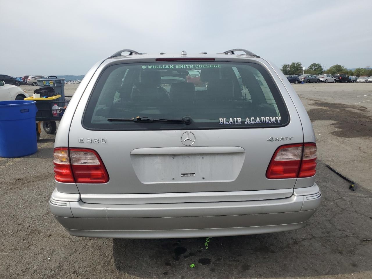 2000 Mercedes-benz E 320 4matic Silver vin: WDBJH82J7YX037338