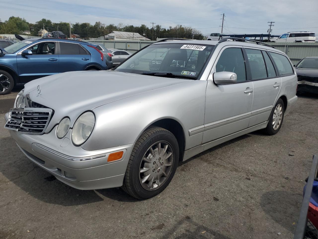 2000 Mercedes-benz E 320 4matic Silver vin: WDBJH82J7YX037338