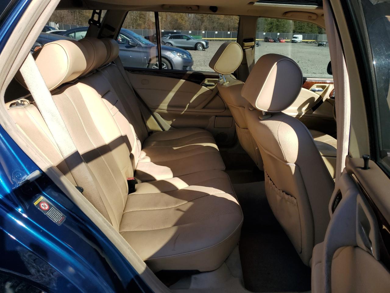 2000 Mercedes-benz E 320 4matic Blue vin: WDBJH82J9YX037115