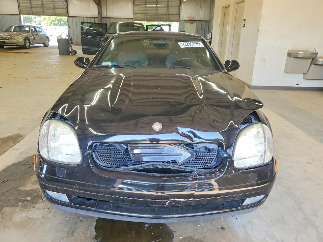 1999 Mercedes-benz Slk 230 Kompressor Black vin: WDBKK47F0XF095699