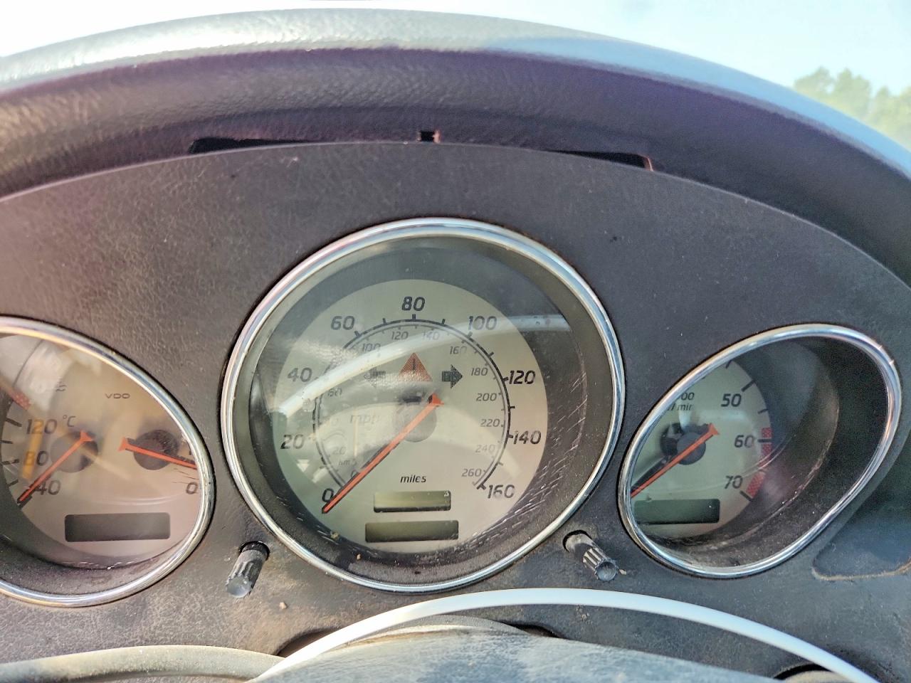 2000 Mercedes-benz Slk 230 Kompressor Yellow vin: WDBKK47F0YF161962