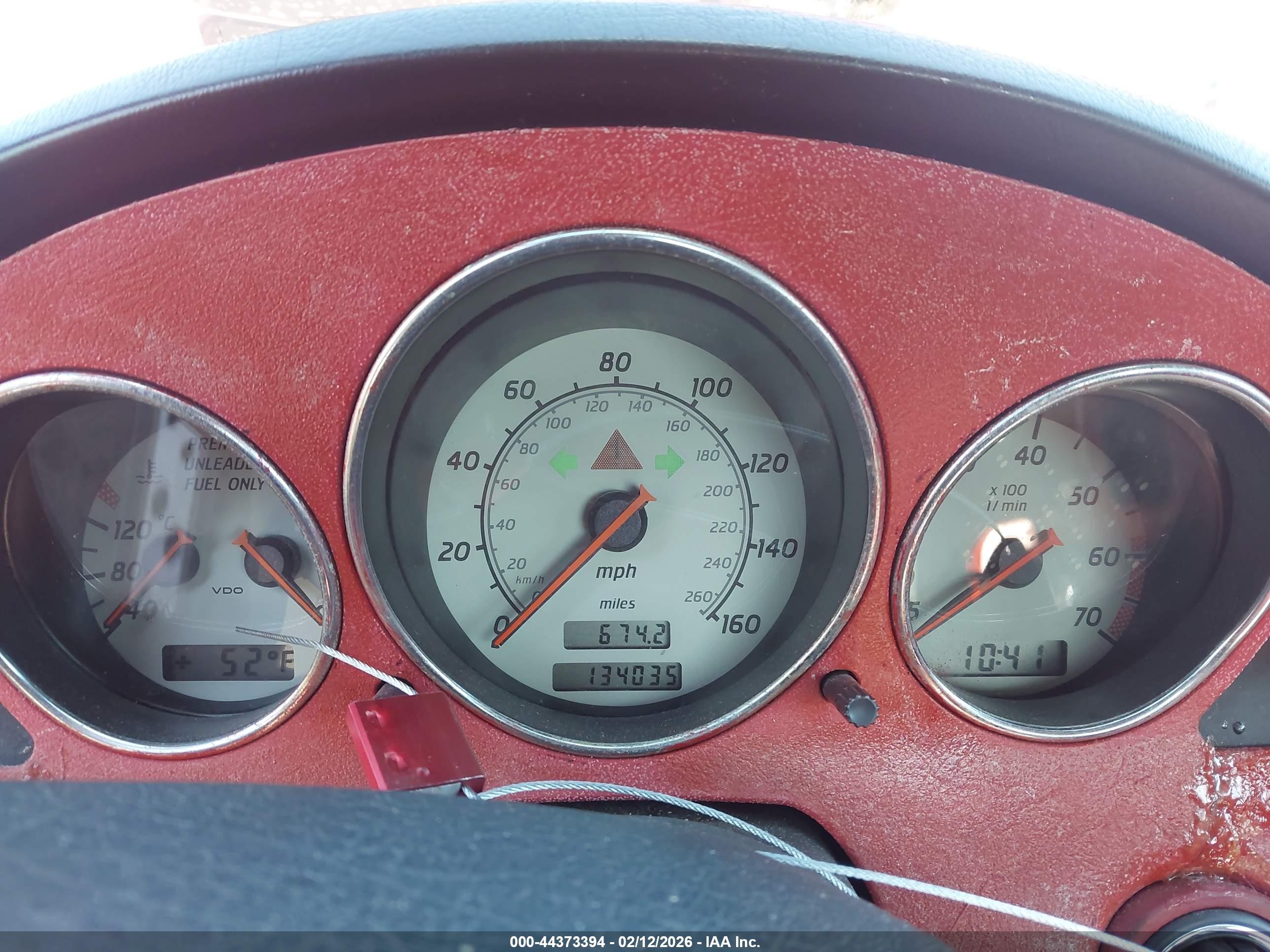 1998 Mercedes-benz Slk 230   Red vin: WDBKK47F1WF006740