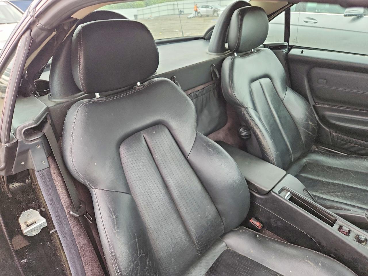 1999 Mercedes-benz Slk 230 Kompressor Black vin: WDBKK47F1XF118021