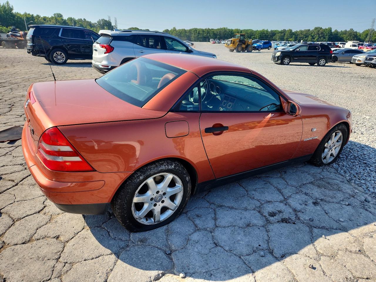2000 Mercedes-benz Slk 230 Kompressor Оранжевый vin: WDBKK47F1YF149125